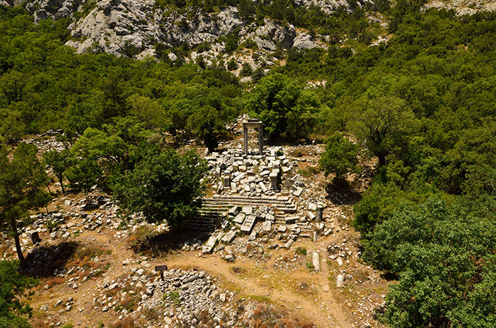 ANTALYA TERMESSOS ÖRENYERİ VE MİLLİ PARKI büyük iskender issinda işgal 