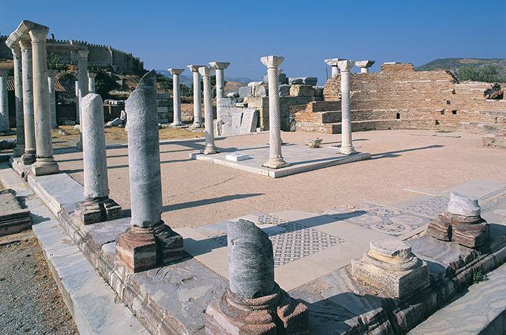 St Jean Örenyeri hz isa'nın çarmaha gerilişi erken hristiyanlık inancı bazilika 