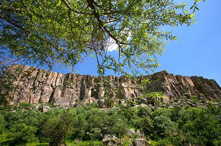 Aksaray Ihalara Vadisi Kapadokya Kayserili Basileus Nazianzos'lu  Melendiz Çayı Gregorius Hz. İsa Bozkır